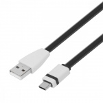 TB Touch USB-C/USB-A plochý kabel, 1m, černý, AKTBXKUCFBAW10B