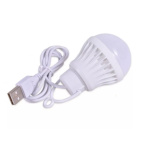 LED bulb to USB white light 3W cable long 1m 200lm 585831