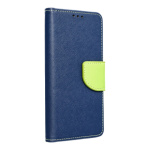 Fancy Book case for SAMSUNG A34 5G navy / lime 586172