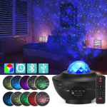 Projector STARS LED / Disco with bluetooth speaker + remote control + USB BTM0504 / HD-SPL black 586978