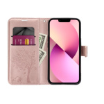 MEZZO Book case for SAMSUNG A34 5G tree rose gold 590111