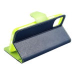 Fancy Book case for  XIAOMI Redmi NOTE 12 PRO 5G navy / lime 591543