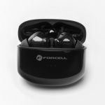 FORCELL F-AUDIO wireless earphones TWS Clear Sound black 593766