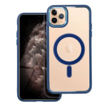 Color Edge Mag Cover case compatible with MagSafe for IPHONE 11 PRO MAX navy blue 593864