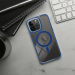 Color Edge Mag Cover case compatible with MagSafe for IPHONE 12 / 12 PRO navy blue 593865