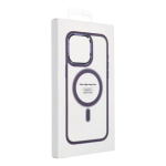 Color Edge Mag Cover case compatible with MagSafe for IPHONE 15 deep purple 593892