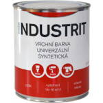 INDUSTRIT univerzální vrchní barva S2013, 1999 černá, 0,6 l