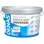 DENAS UNIVERZÁL-MAT vrchní barva na dřevo, kov a beton, 0120 střešní antracit, 5 kg