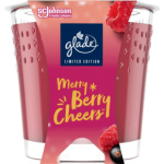 Glade svíčka vonná Merry Berry Cheers, 129 g
