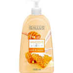 Gallus tekuté mýdlo Milk & Honey, 1 l
