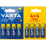 Varta High Energy, baterie AA, alkalické, 8 ks, 961058