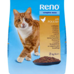 Reno granule pro kočky drůbeží, 2 kg