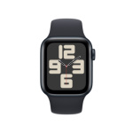 Apple Watch SE 40mm Temně inkoustový hliník s temně inkoustovým sportovním řemínkem - S/M MR9X3QC/A