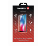 Swissten FULL GLUE, Color Frame, 2.5D ochranné sklo pro Apple iPhone 7 Plus/8 Plus Black - Černé 54501720